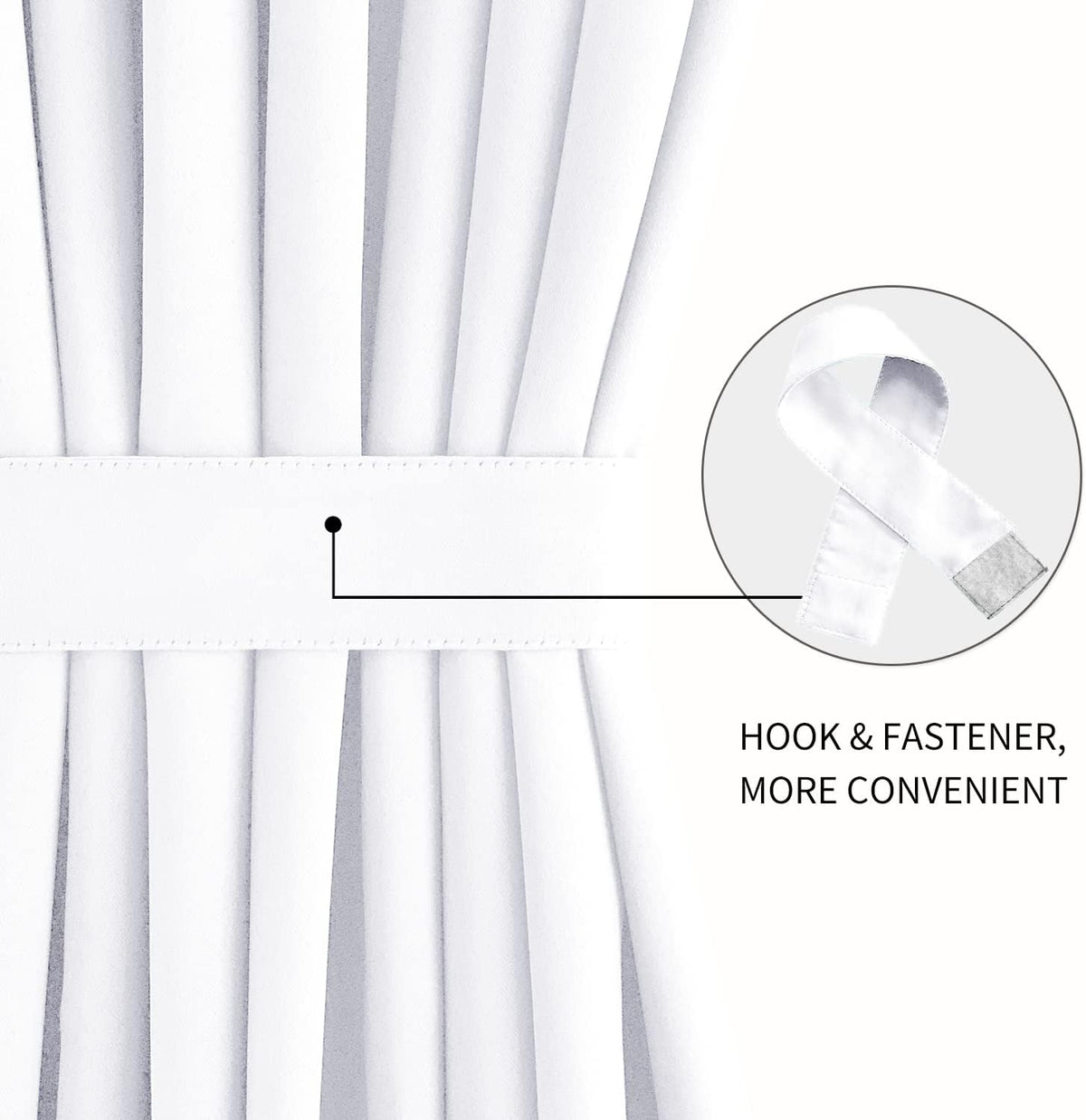 DWCN French Door Curtains – Rod Pocket Thermal Curtain for Doors with Glass Window, Kitchen and