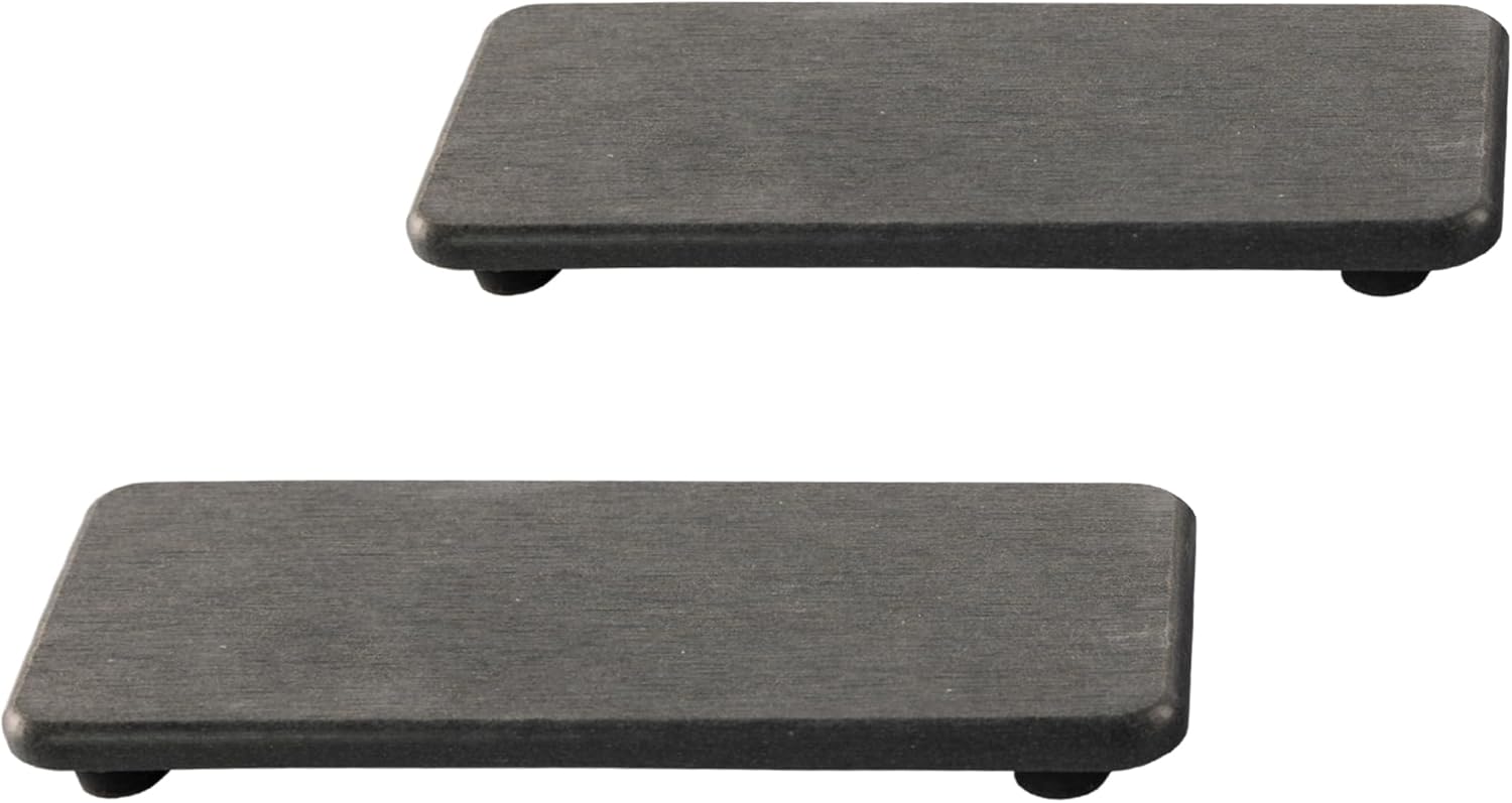 2 Pcs Water Absorbing Stone Trays, Kitchen/Bathroom Sink Soap Dish, Diatomite Tray Used for Hand
