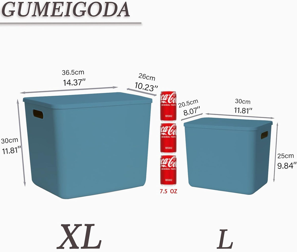 Plastic Storage Bins with lids,Storage Baskets,Container with handle,Storage Organizer Bins for