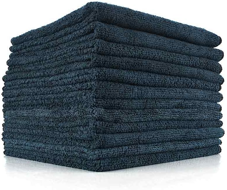 The Rag Company - All-Purpose Microfiber Terry Cleaning Towels - Commercial Grade, Highly