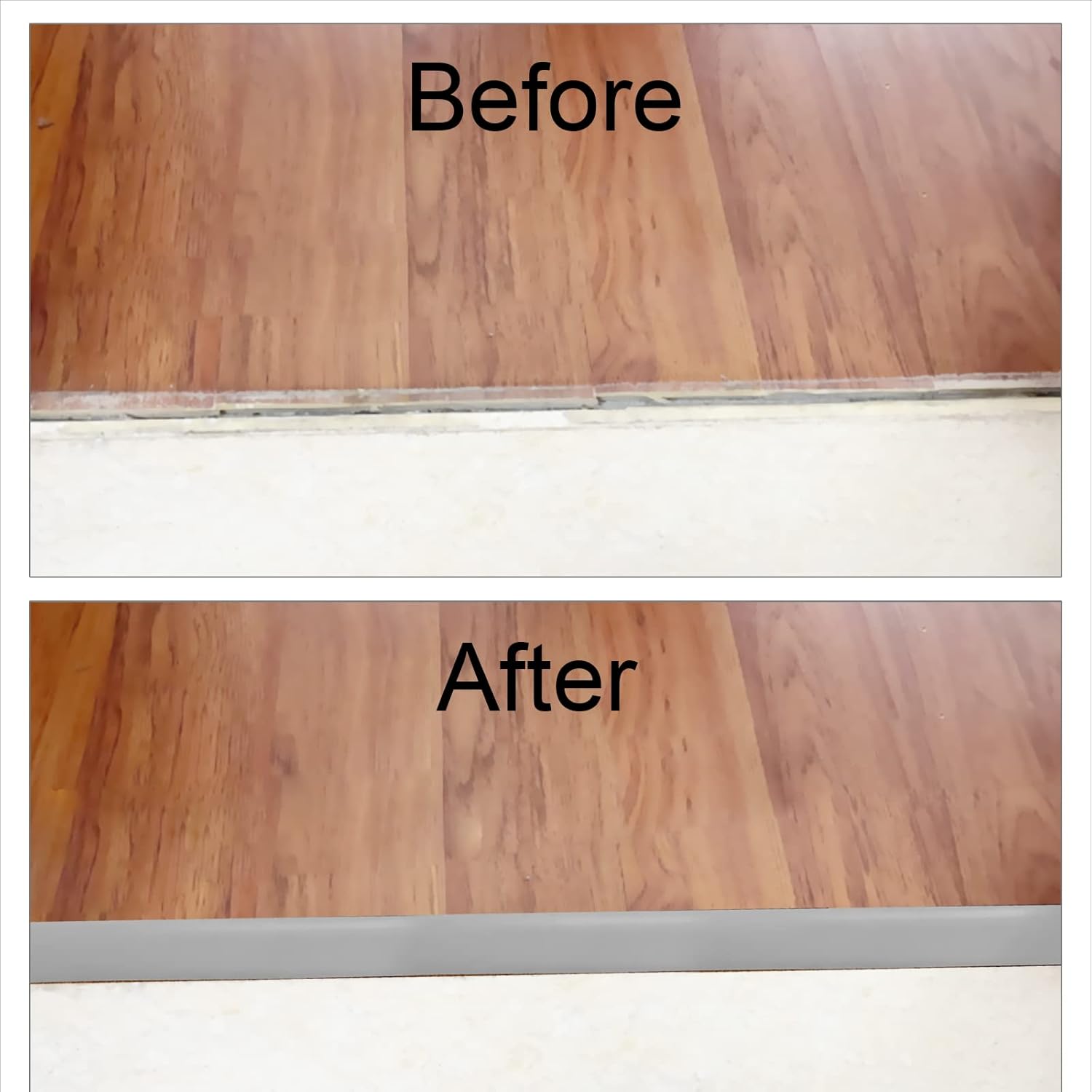 Floor Transition Strip & Self Adhesive Floor Vinyl Floor Edge Trim Laminate Floor Gap Covering