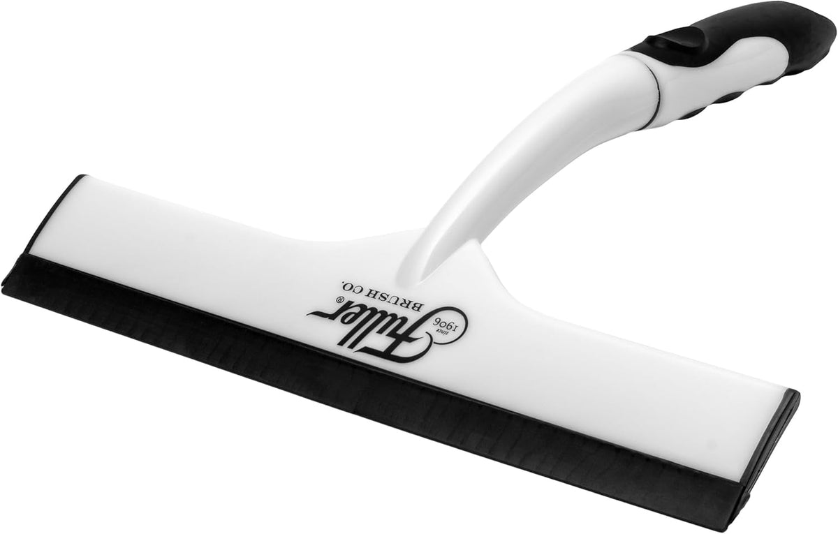 Fuller Brush Easy Grip Handheld Squeegee - for Shower Walls, Doors, Tub Surfaces, Windows, Mirrors