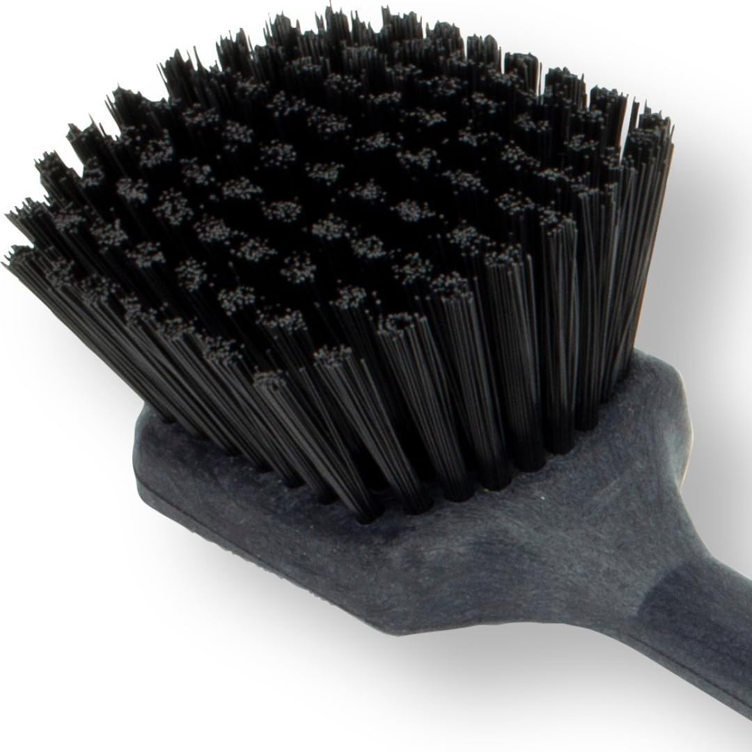 SPARTA 40501EC03 Plastic Large Scrub Brush, Kitchen Brush, Utility Brush With Long Handle For