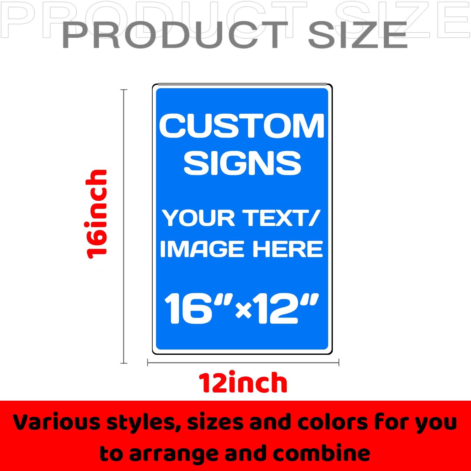 custom parking sign,Aluminum Weatherproof Metal Sign Multiple Sizes Custom Personalized Text And