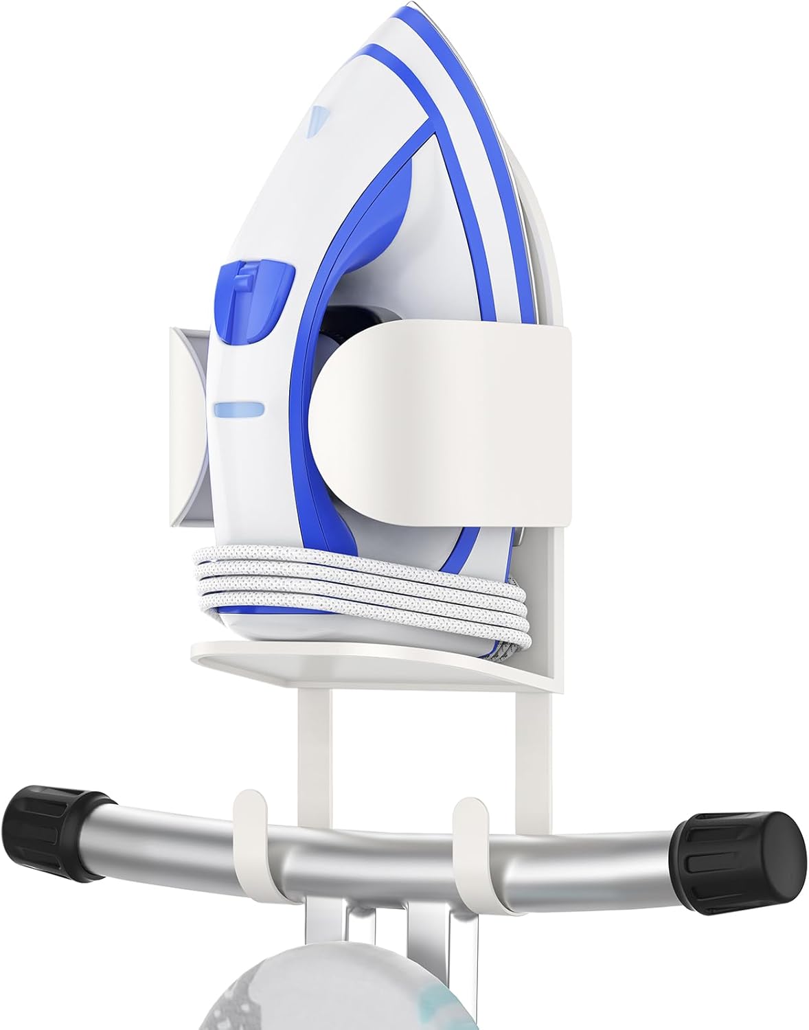 ORLESS Metal Large Ironing Board Holder Wall Mount, Ironing Board Hanger, Iron Board Holder, Iron