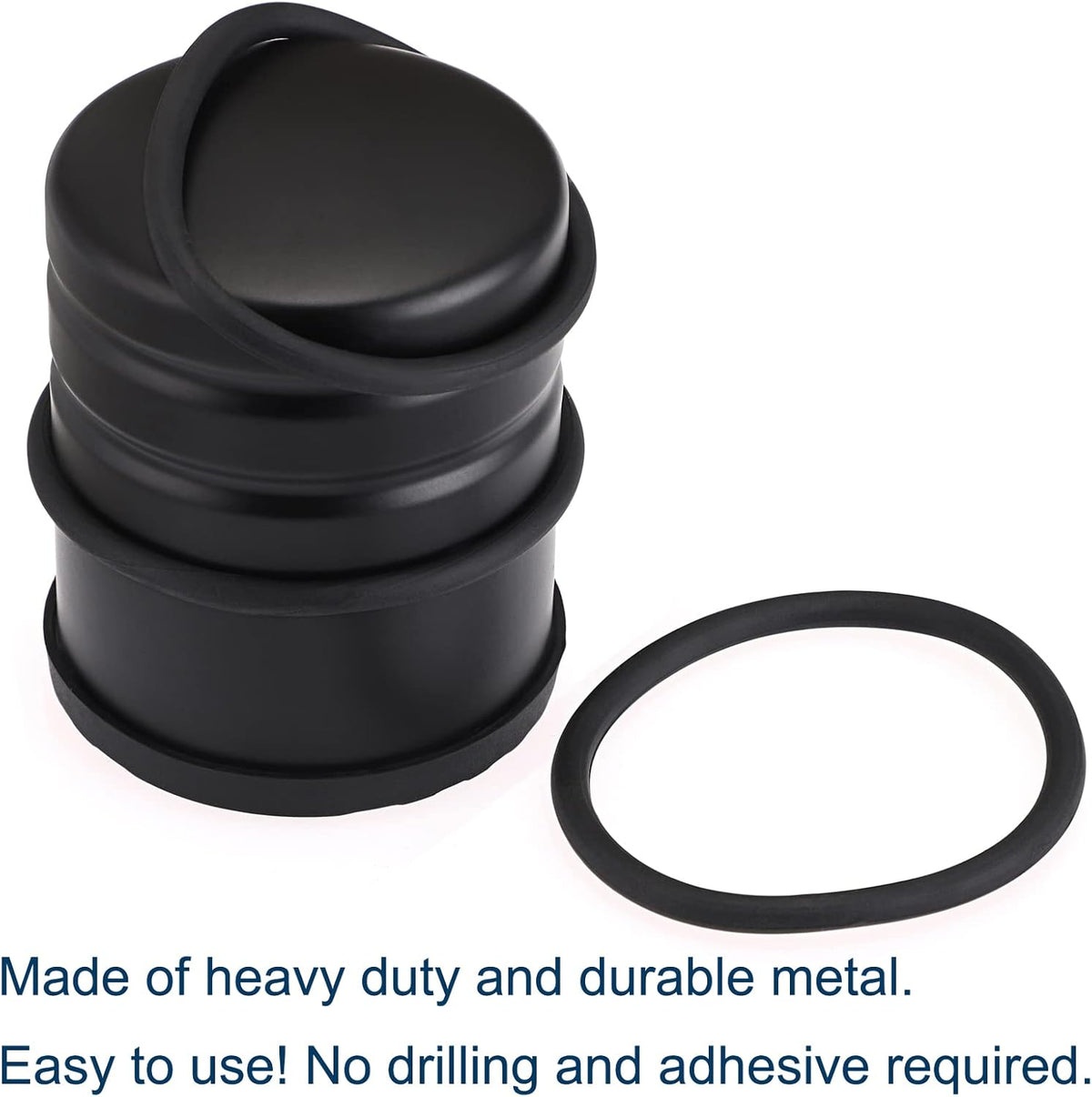 Sumnacon Heavy Duty Floor Door Stopper No Drill - Durability Stainless Steel Door Stop with