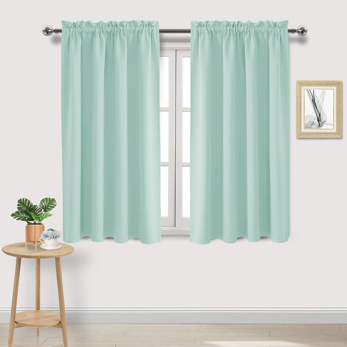 DWCN Blackout Curtains for Living Room Thermal Insulated, Energy Saving & Noise Reducing Bedroom