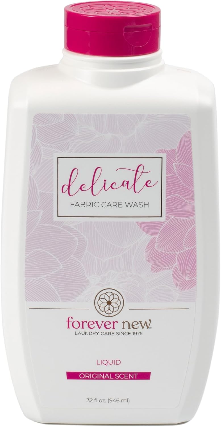 Forever New 32oz Liquid Original Scent Fabric Care Wash 2 Pack (64oz Total) Natural Laundry