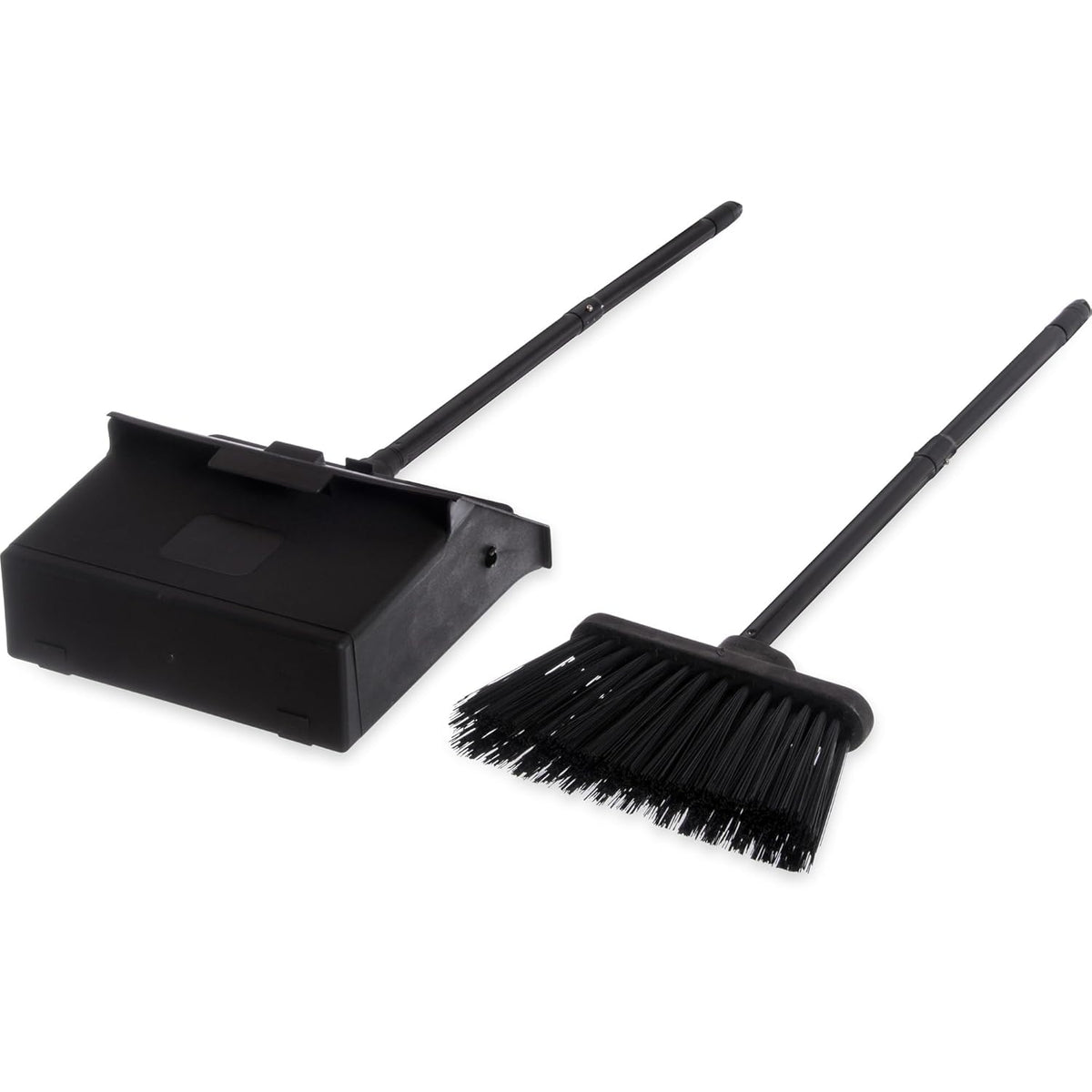 SPARTA Duo-Pan Upright Dust Pan and Broom Set, Essential Cleaning Tools for Home and Commercial