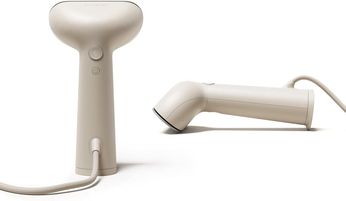 Steamery Handheld Clothes Steamer Cirrus 3, 1200W, US Plug, Heated Ironing Plate, Fast Heat Up