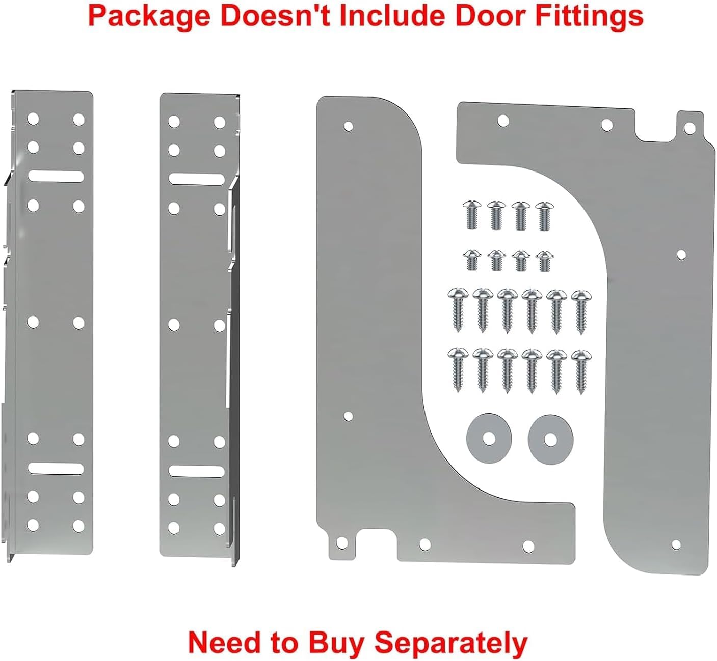 Single Pullout Trash Can for Under Kitchen Cabinets Include Single 35QT Trash Bin Doesn't Include