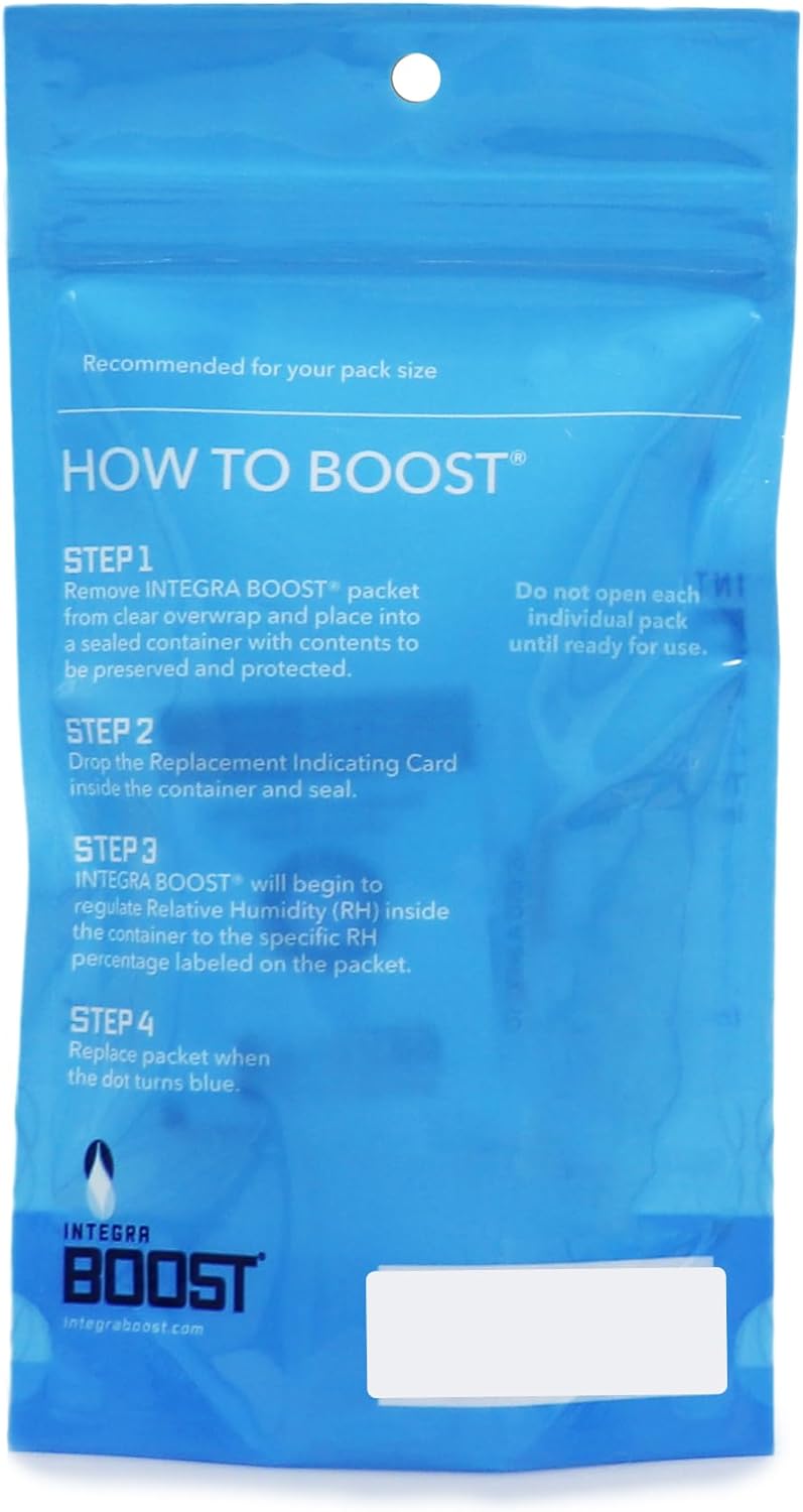 Integra Boost 2-Way Humidity Control Pack ??Patented Technology for Humidity Control ??Preserve