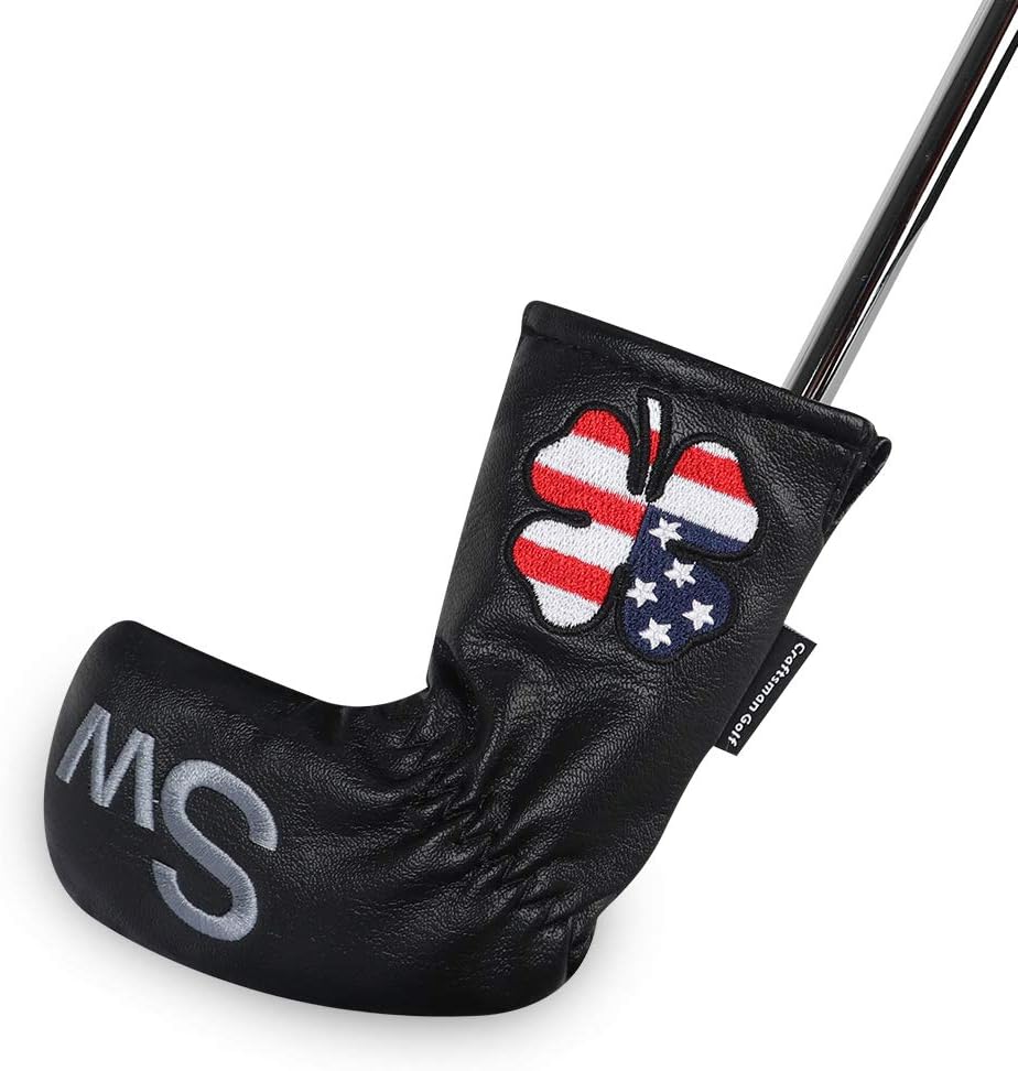 CRAFTSMAN GOLF 11pcs /Set USA US Flag Clover Leather Left Right Black White Green Dark Blue Iron