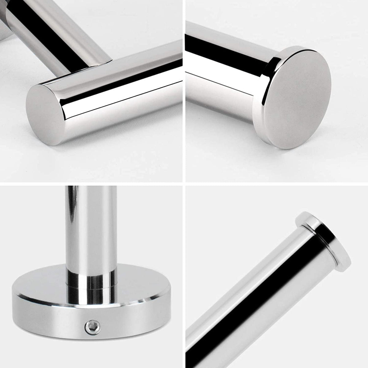 NearMoon Bathroom Toilet Paper Holder, Premium SUS304 Stainless Steel Rustproof Wall Mounted Toilet