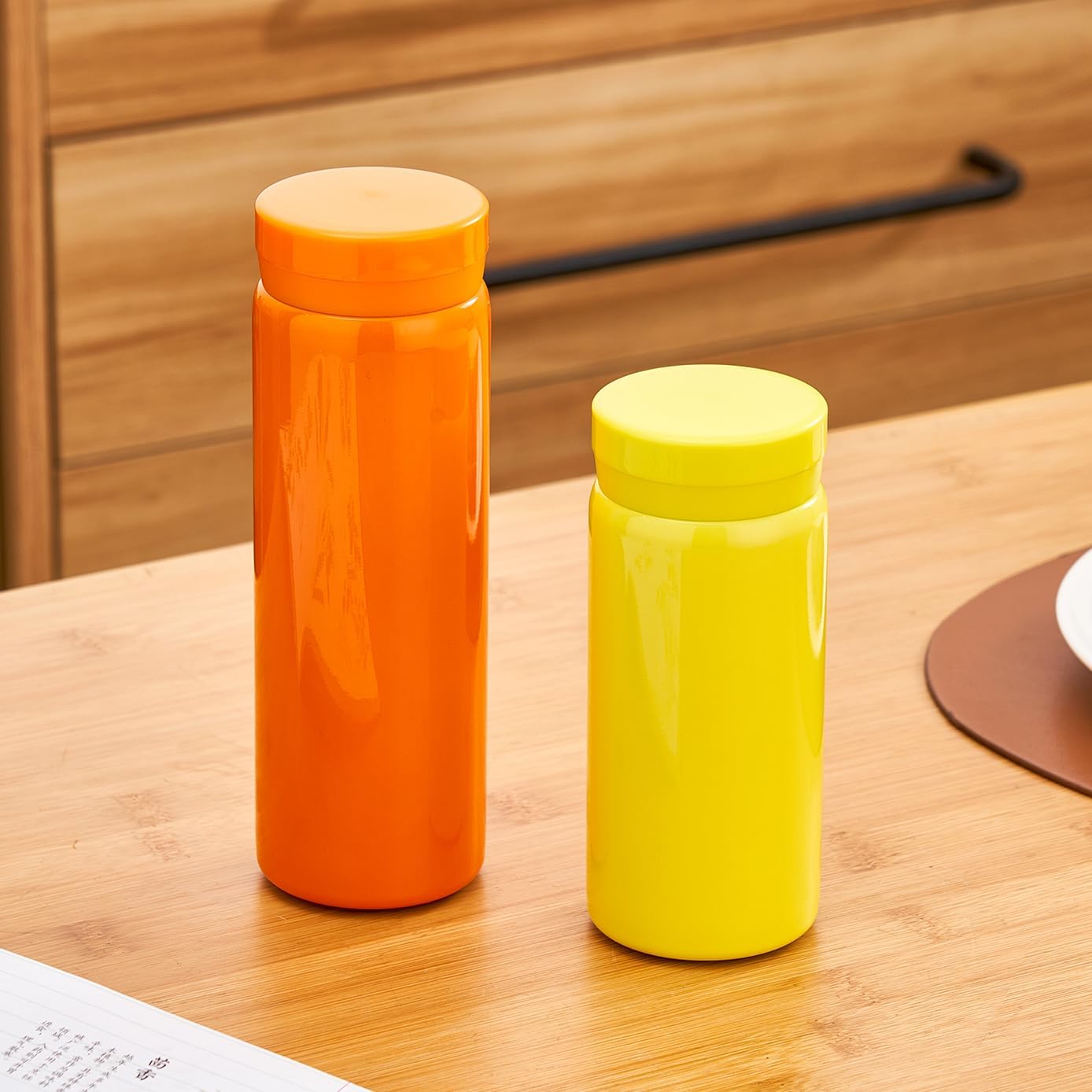 Mini Thermos Cute Water Bottle - 7 oz Tiny Insulated Vacuum 18/10 Stainless Steel Small Flask