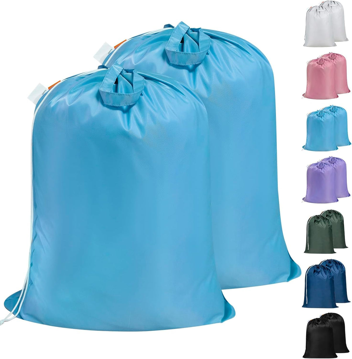 Polecasa Heavy Duty Large Laundry Bag with 130gsm Tear Resistant Fabric and Handles, Easy to Carry