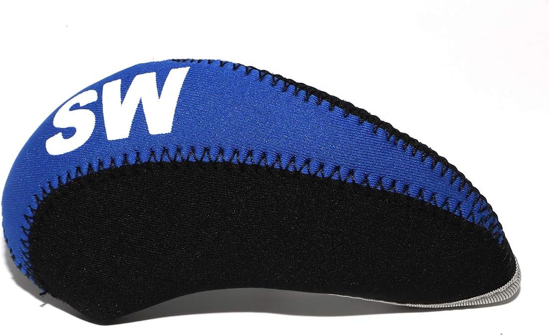 Golf Iron Club Head Covers Headcovers Set, Neoprene Golf Wedges Protective fits Taylormade M5 M6