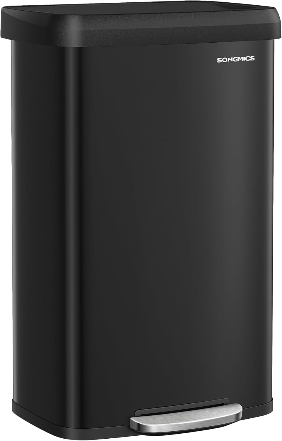 SONGMICS Kitchen Trash Can, 21 Gallon (80 L) Stainless Steel Garbage Can, with Stay-Open Lid and