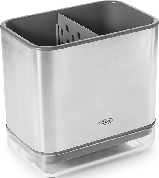 OXO Good Grips Stainless Steel Sink Organizer Caddy & Sponge Holder
