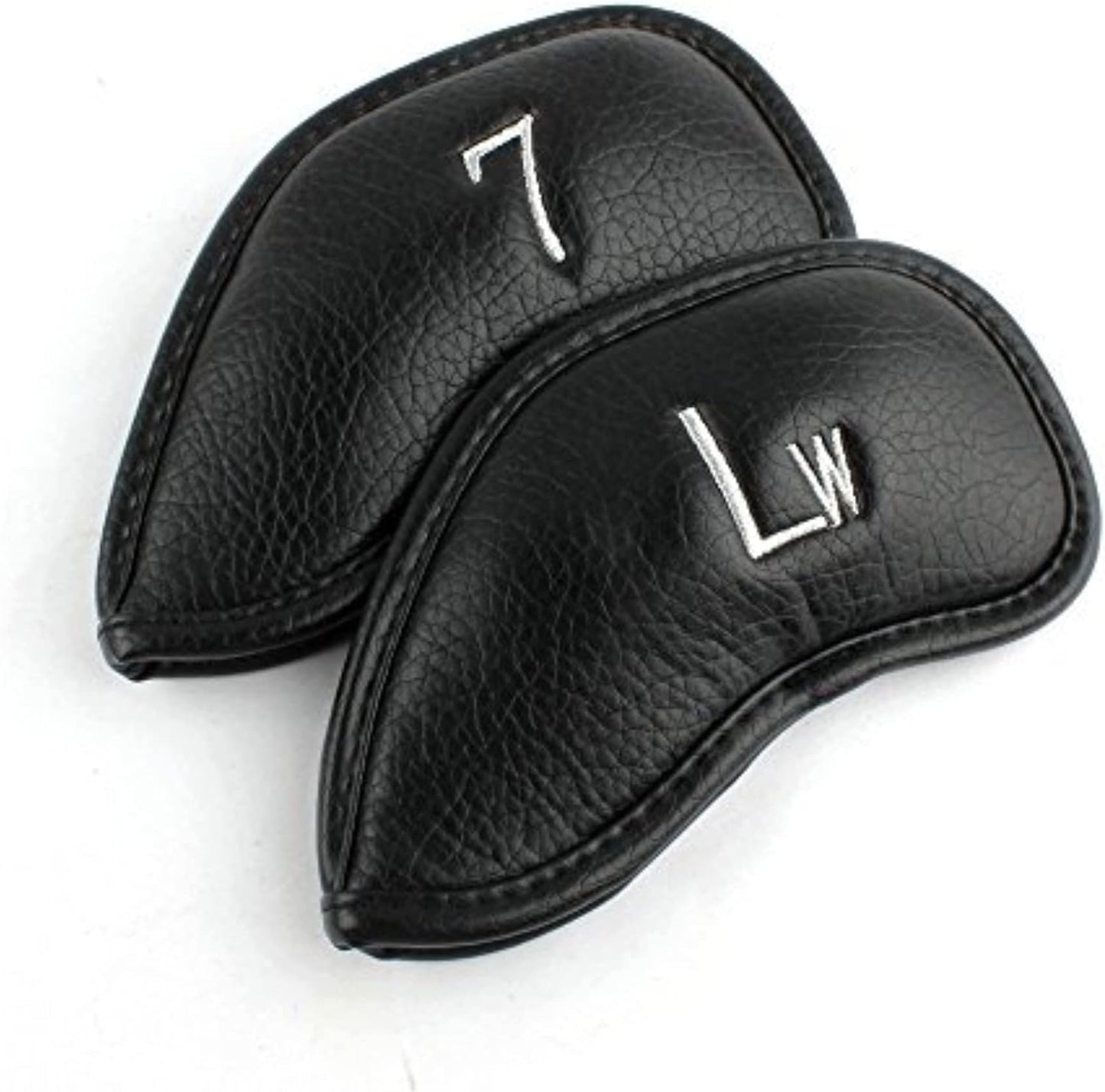 CRAFTSMAN GOLF 12pcs or 1pc Thick Synthetic Leather Golf Iron Head Covers Set Headcover Fit All