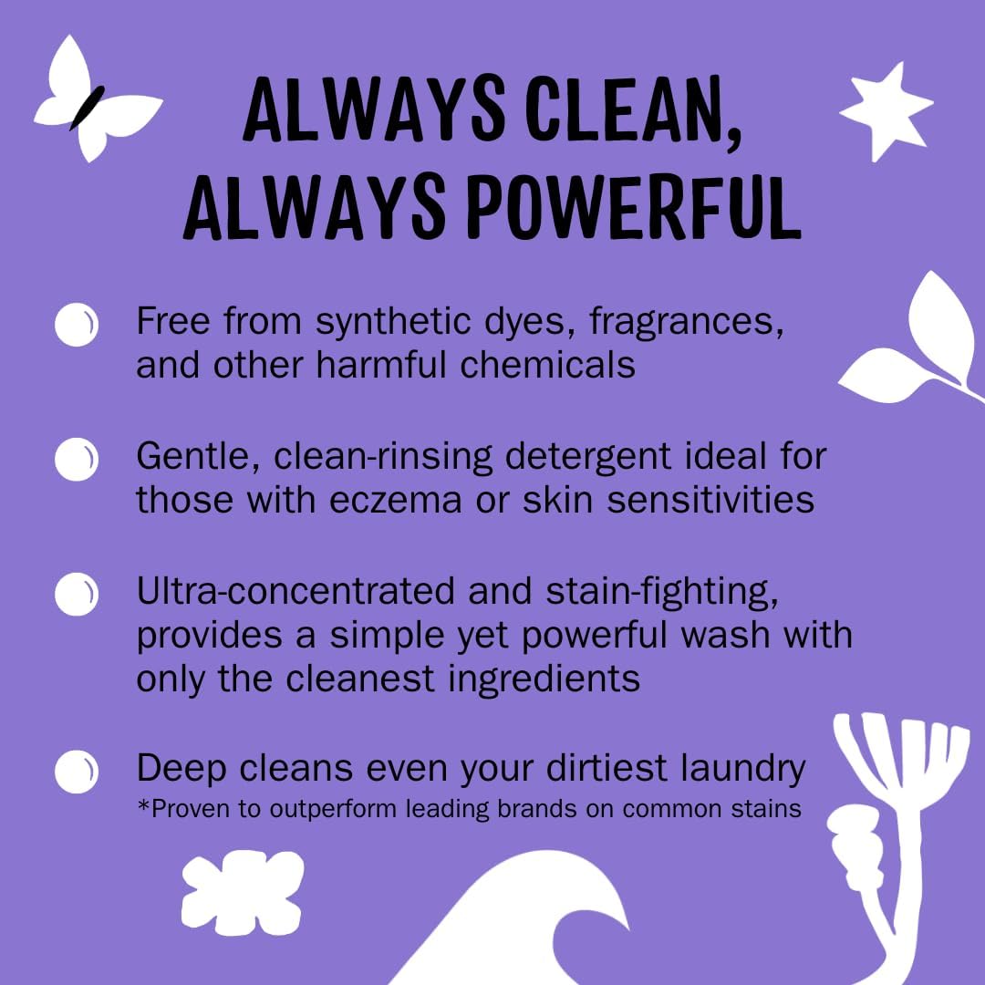 Molly's Suds Original Laundry Detergent Powder | Clean Laundry Detergent Powder for Sensitive Skin