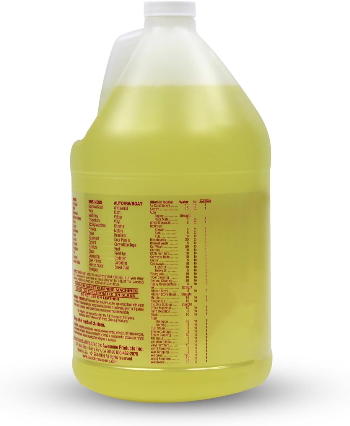 La's Totally Awesome All Purpose Cleaner Refill – 128oz (Pack of 2) Concentrated Multipurpose