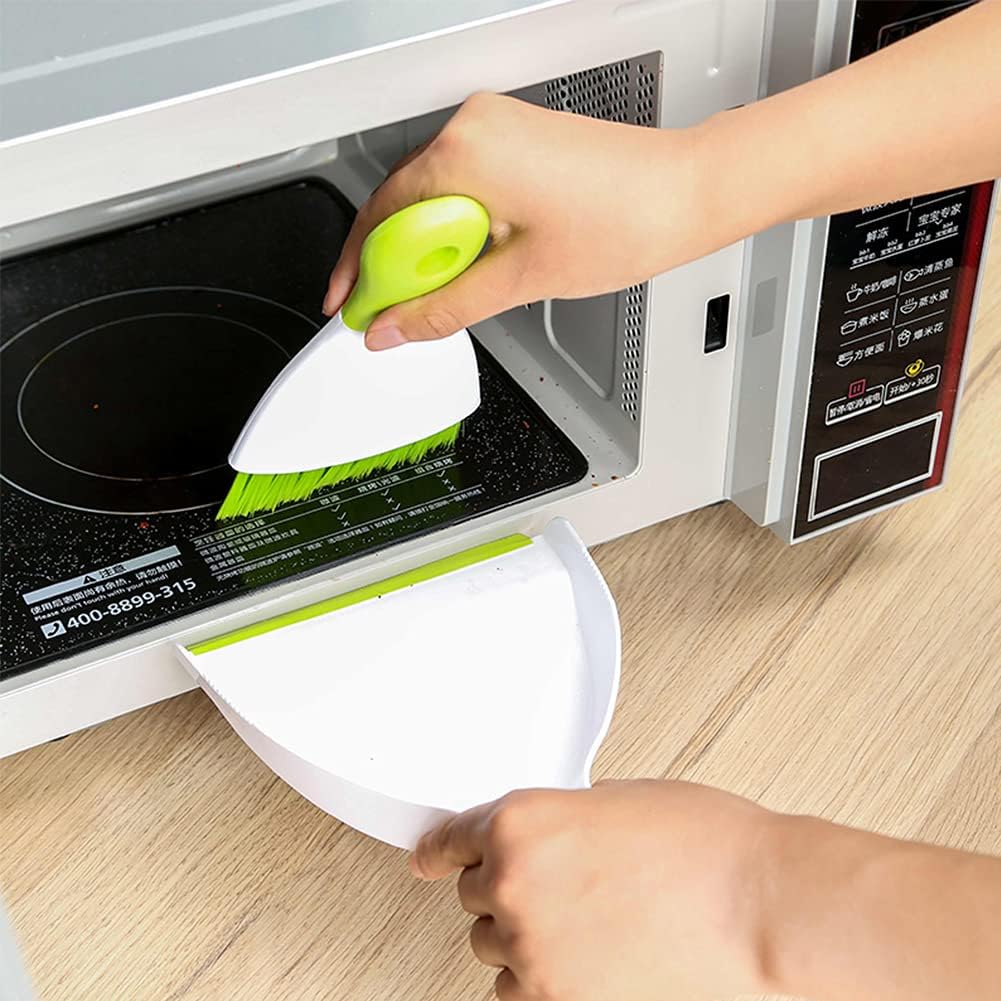 Dust pan Broom Brush Dustpan - Small Broom and Dustpan Set, Mini Broom and Dust pan, Small Dustpans