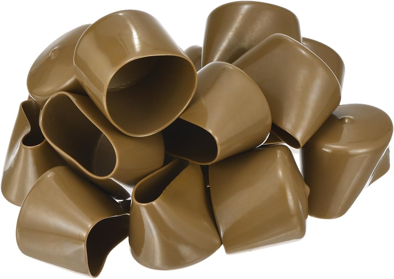 uxcell 20pcs Rubber End Caps 49mm(2") ID Vinyl PVC Round Tube Bolt Cap Cover Screw Thread