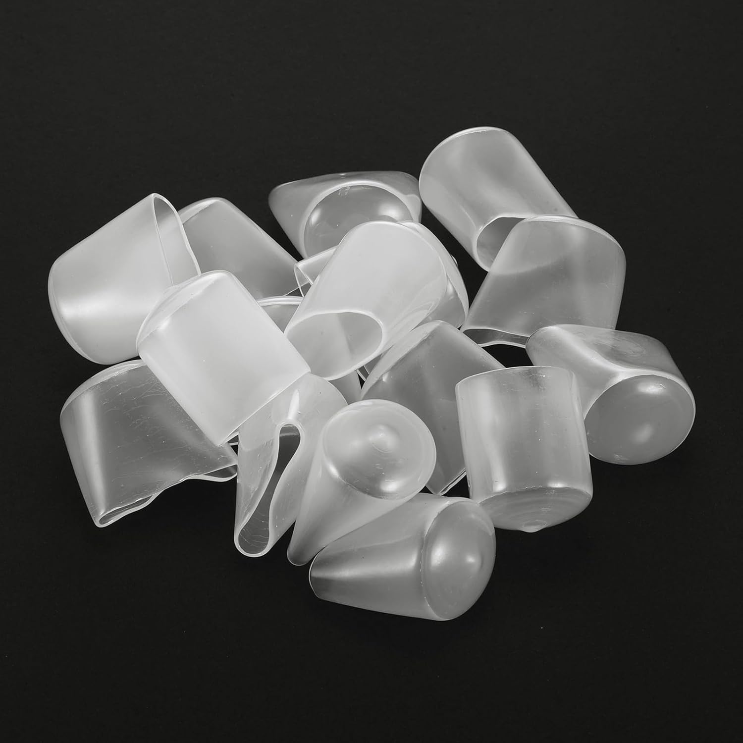 uxcell 20pcs Rubber End Caps Protective Caps 28mm(1.1 Inch) ID Vinyl PVC Round Tube Bolt Cap Cover