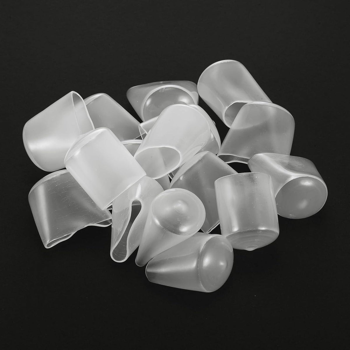 uxcell 20pcs Rubber End Caps Protective Caps 27mm(1 Inch) ID Vinyl PVC Round Tube Bolt Cap Cover