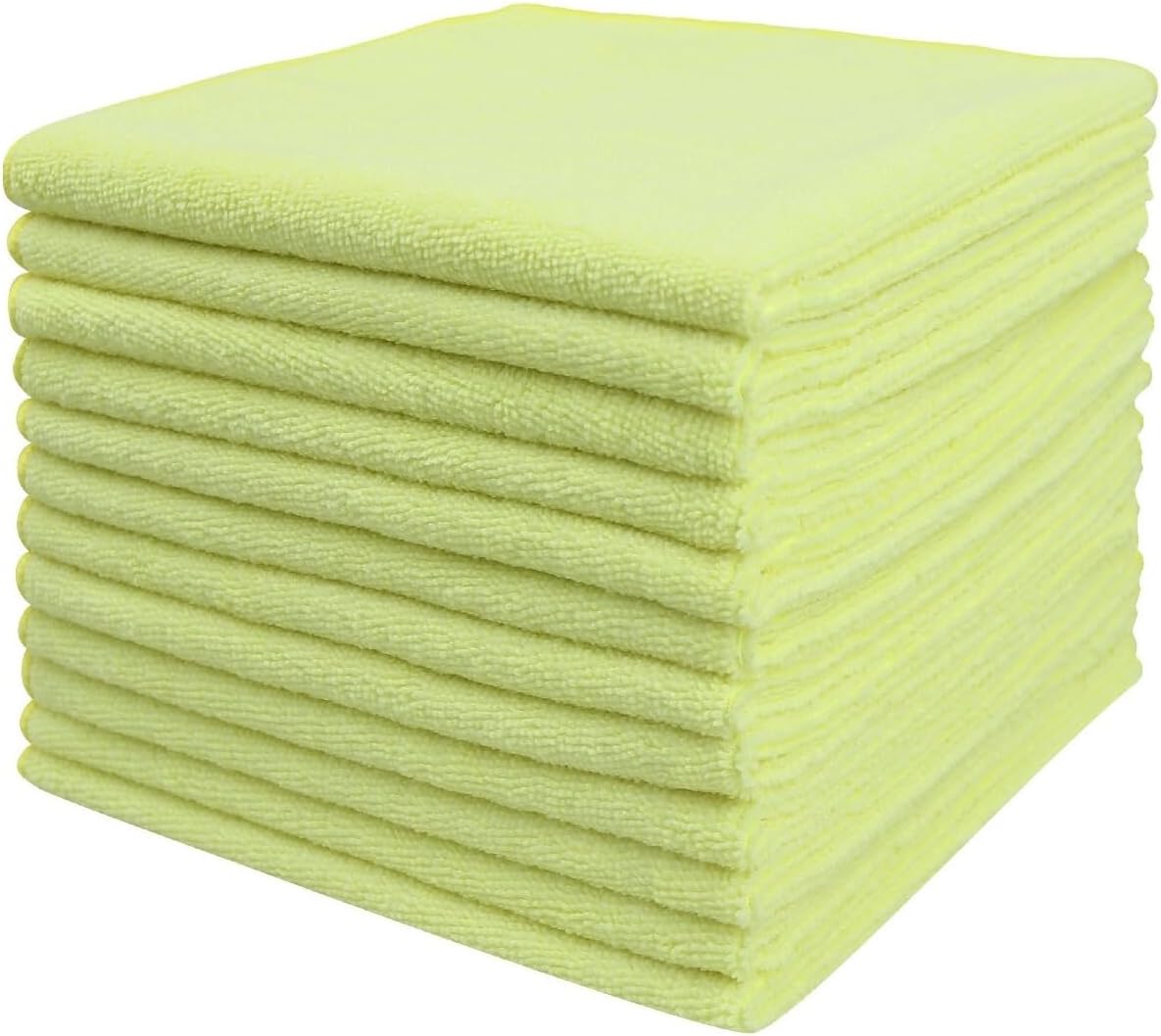 Tricol Clean Microfiber Cleaning Cloth, 16in*16in, 12 Pack Ultra-Thick Cleaning Rags, Super