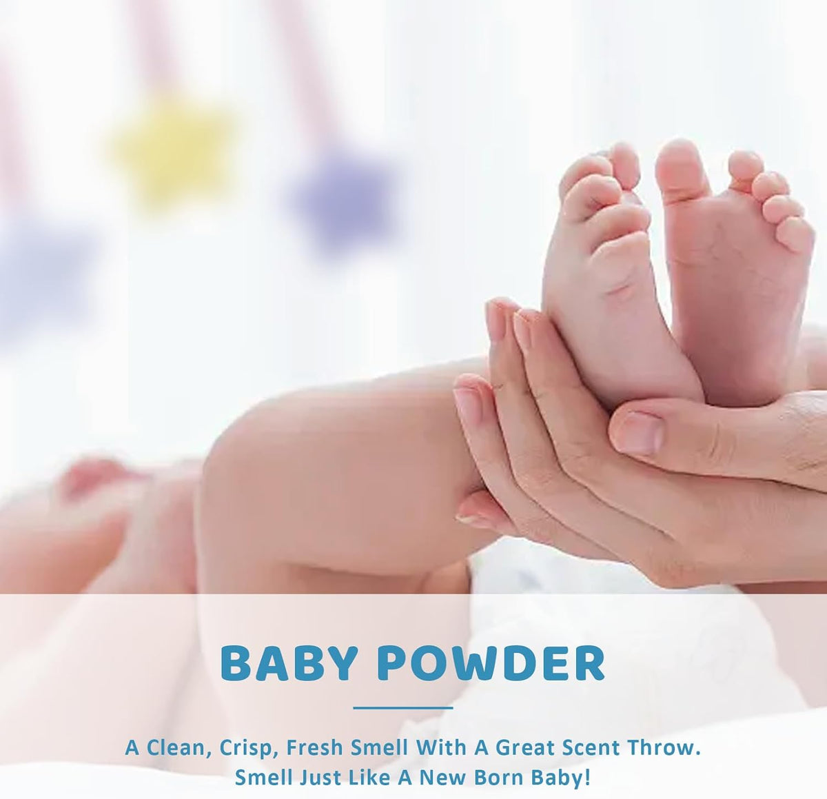 SCENTORINI Scented Sachets for Drawers and Closets, Baby Powder Scent 14 Pack, Long-Lasting Sachets
