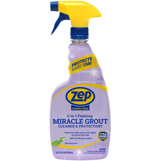 Zep HomePro Foaming Miracle Grout Cleaner & Protectant - 32oz-(Pack of 1)