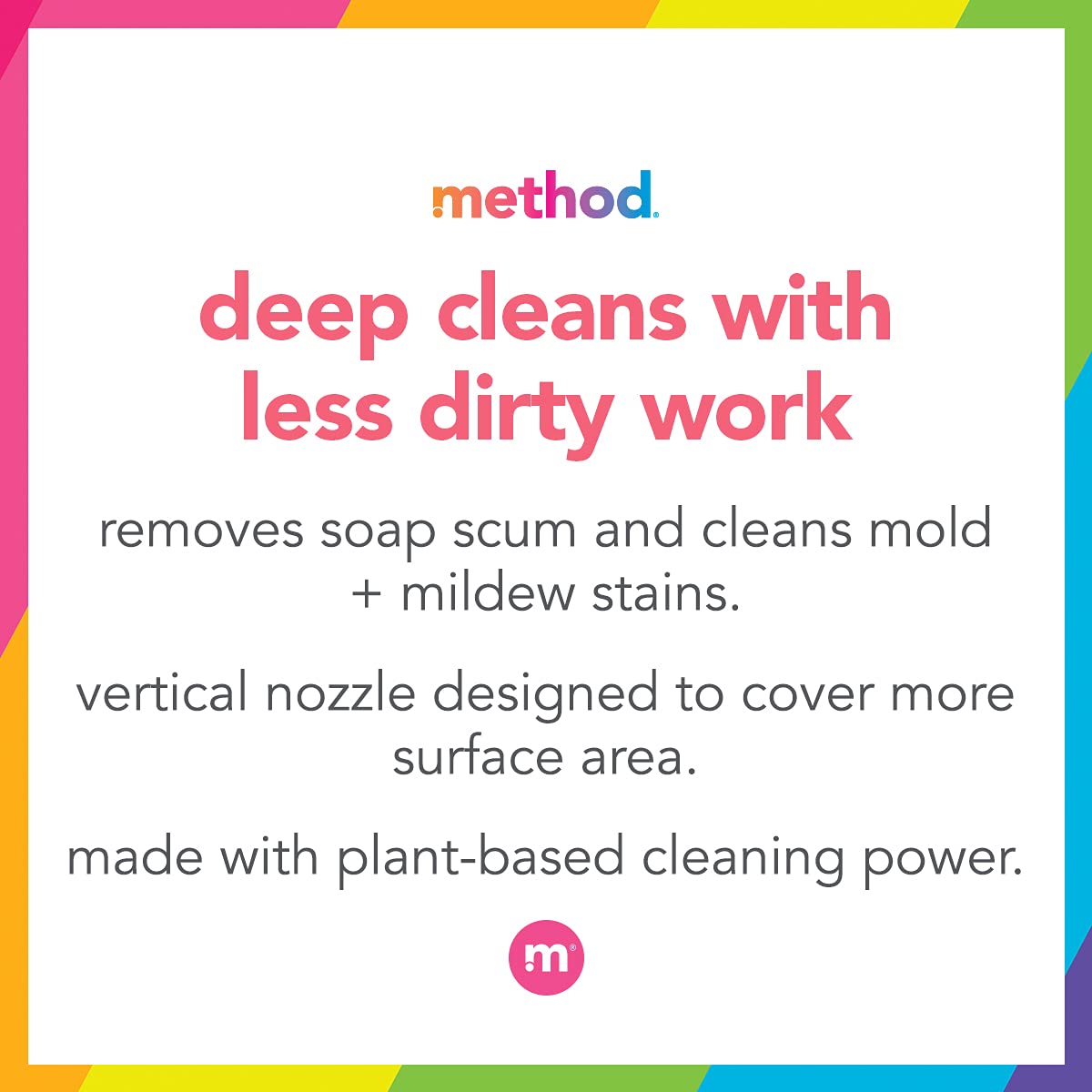 method Bathroom Cleaner, Eucalyptus Mint, 28 fl oz, 4 Pack