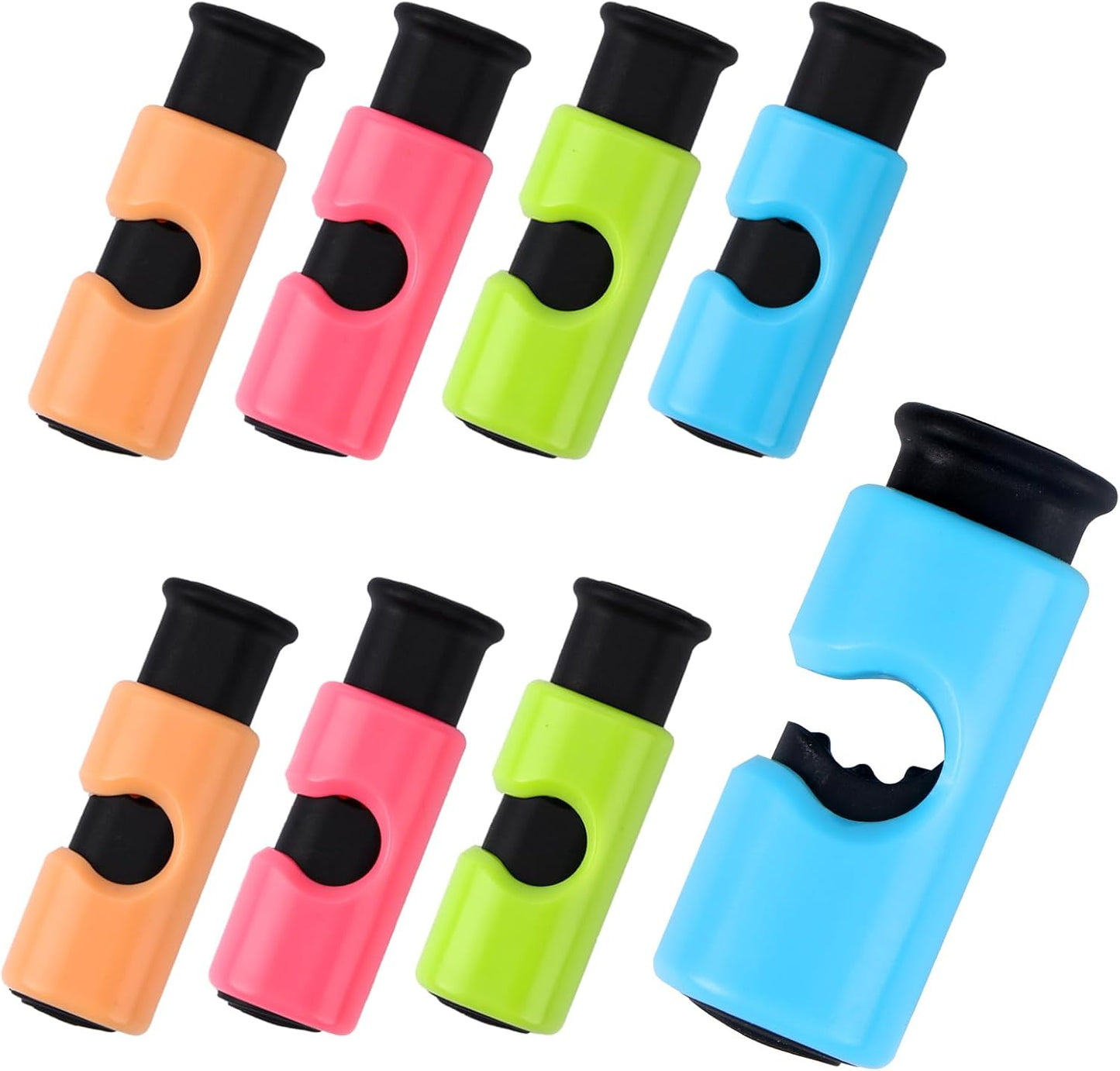 AmoreAngel Crafts 8 Pack Bread Bag Clips, Squeeze Lock Food Bag Clips, Plastic Sealing Clip for