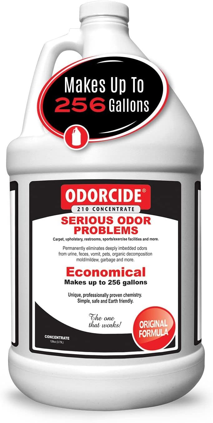 Odorcide Odor Eliminator Concentrate: Odor Eliminator for Strong Odor on Carpets, Hardwood & More