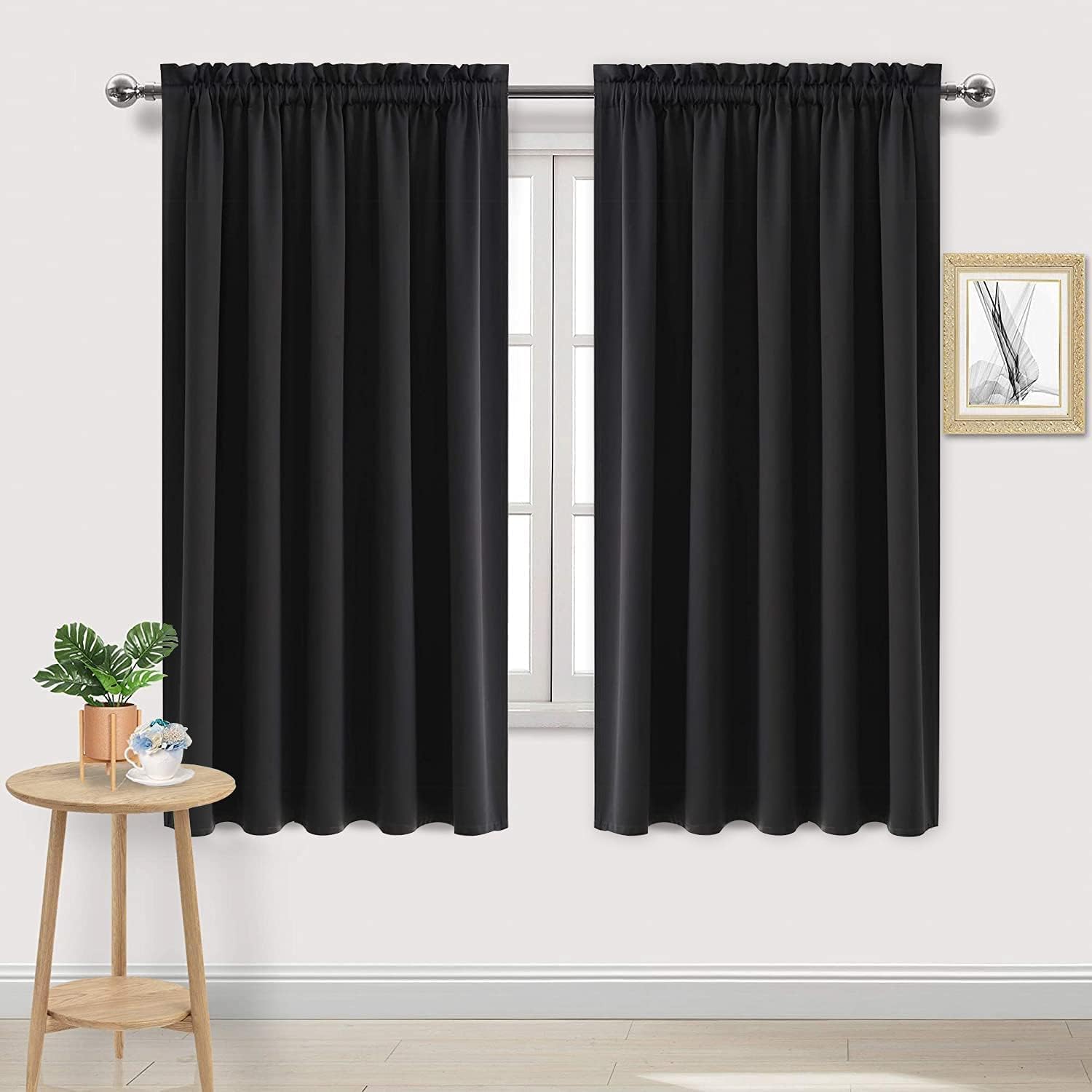 DWCN Blackout Curtains for Living Room Thermal Insulated, Energy Saving & Noise Reducing Bedroom