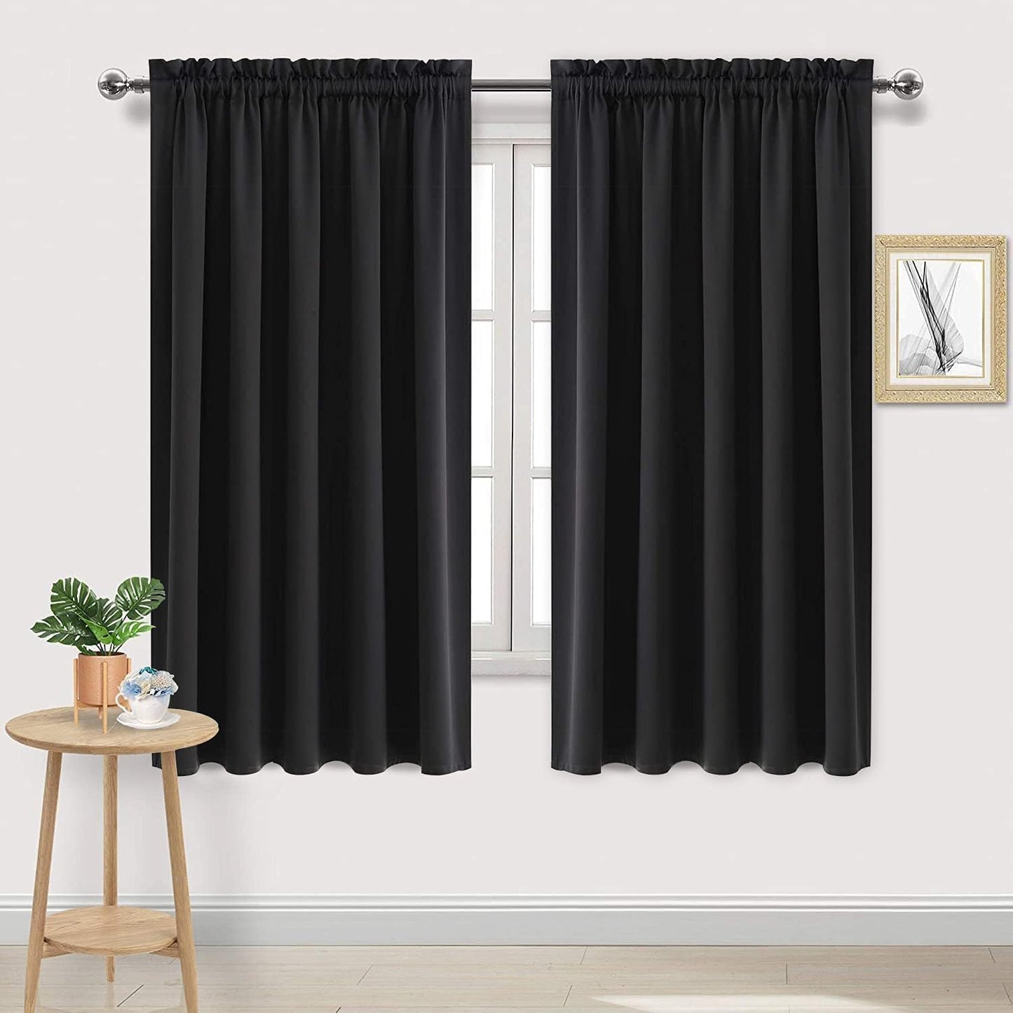 DWCN Blackout Curtains for Living Room Thermal Insulated, Energy Saving & Noise Reducing Bedroom