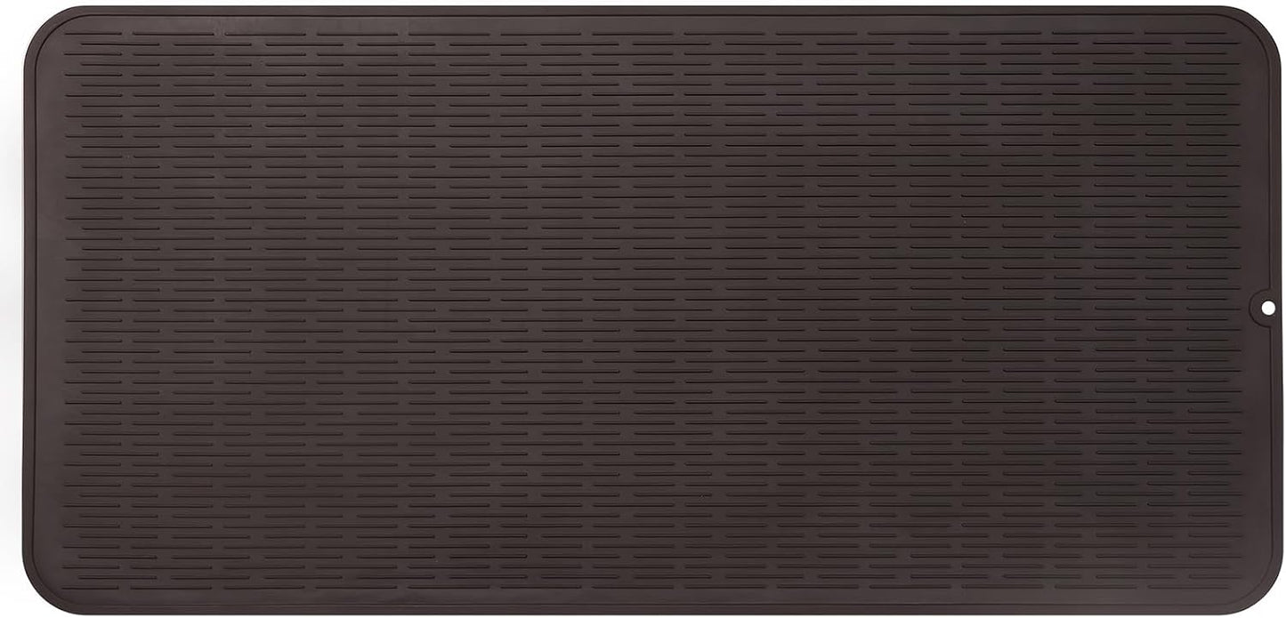 Silicone Dish Drying Mat for Multiple Usage,Easy clean,Eco-friendly,Heat-resistant Silicone Mat for