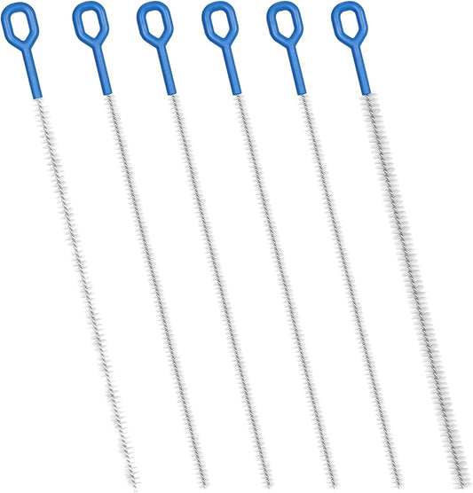 6 Pack Straw Cleaner Brush - 12.6 Inch Extra Long Straw Cleaners Different Sizes and Comfortable