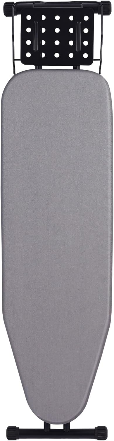 Deluxe Ironing Board with Heat Resistant Cover and Thicken Felt Pad, Heavy Sturdy Legs,Full Size
