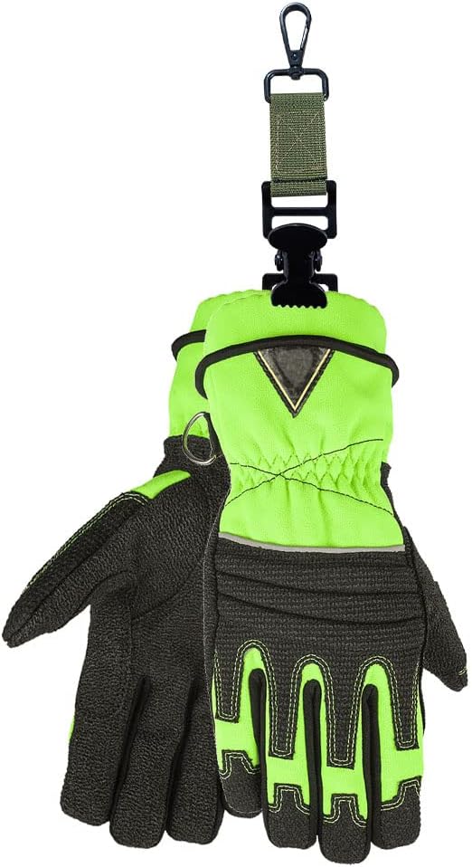 Glove Holder Clip Grabber for Work, Rescue Firefighter Turnout Gear With Alligator Clip, Utility