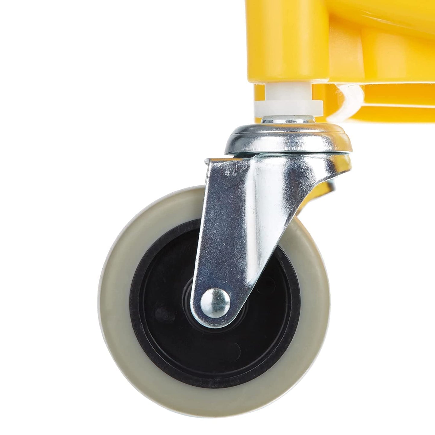 Amazon Basics Side Press Wringer Combo Commercial Floor Cleaning Rectangular Mop Bucket on Wheels