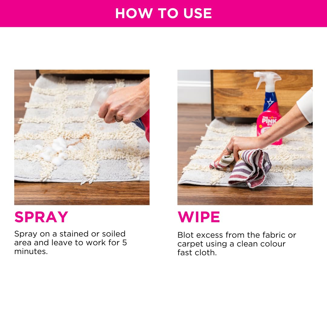 The Pink Stuff Foaming Carpet & Upholstery Stain Remover, 16 Fl Oz – view 4