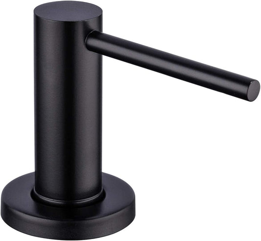 Matte Black Kitchen Sink Soap Dispenser GAPPO Countertop Pump Hand Lotion Built in Bottle Upgrade