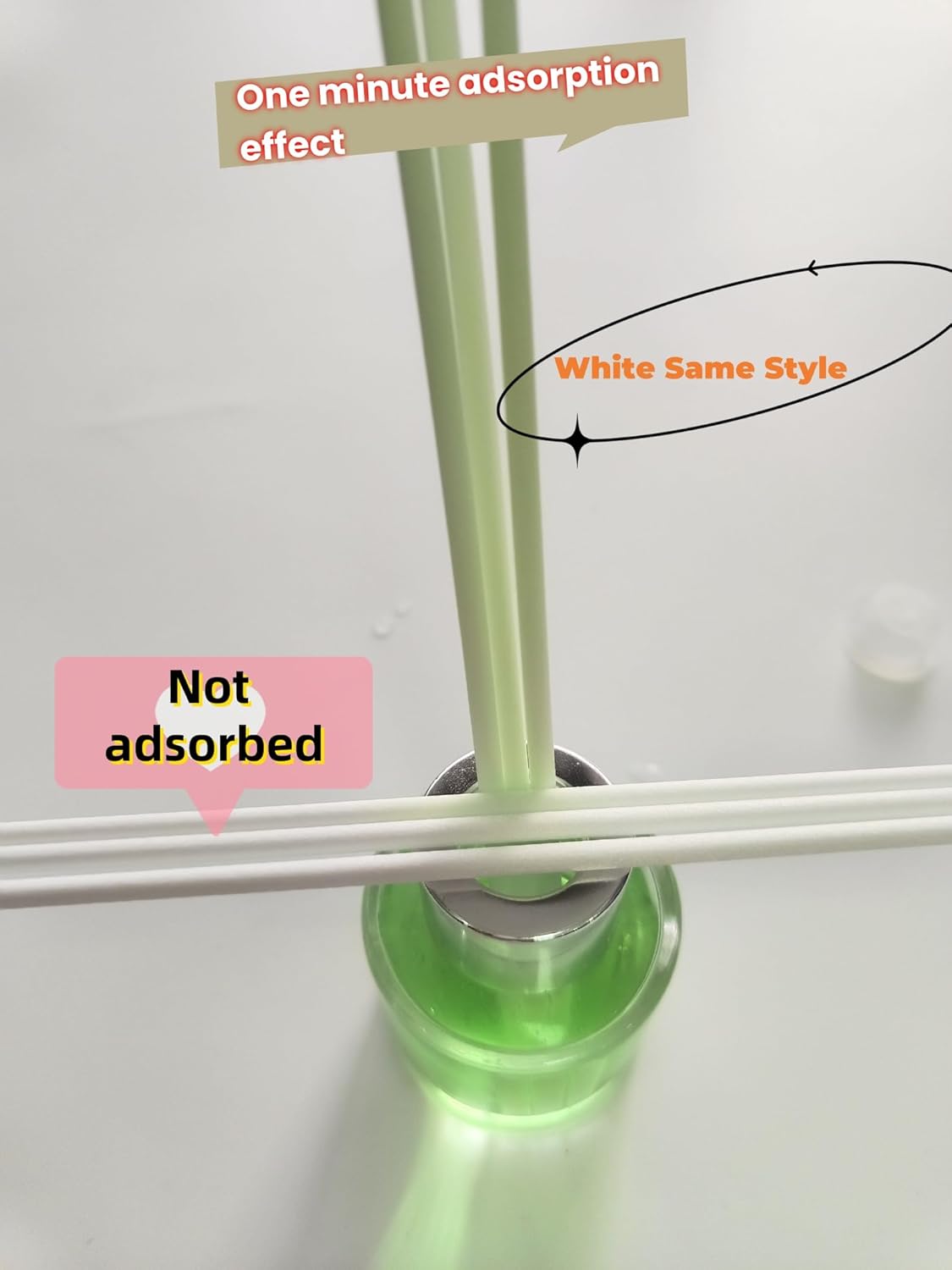 8PCS Reed Diffuser Bottles Empty, 40Pcs Reed Diffuser Stick, Diffuser Bottle Capacity 50ml (1.7oz)