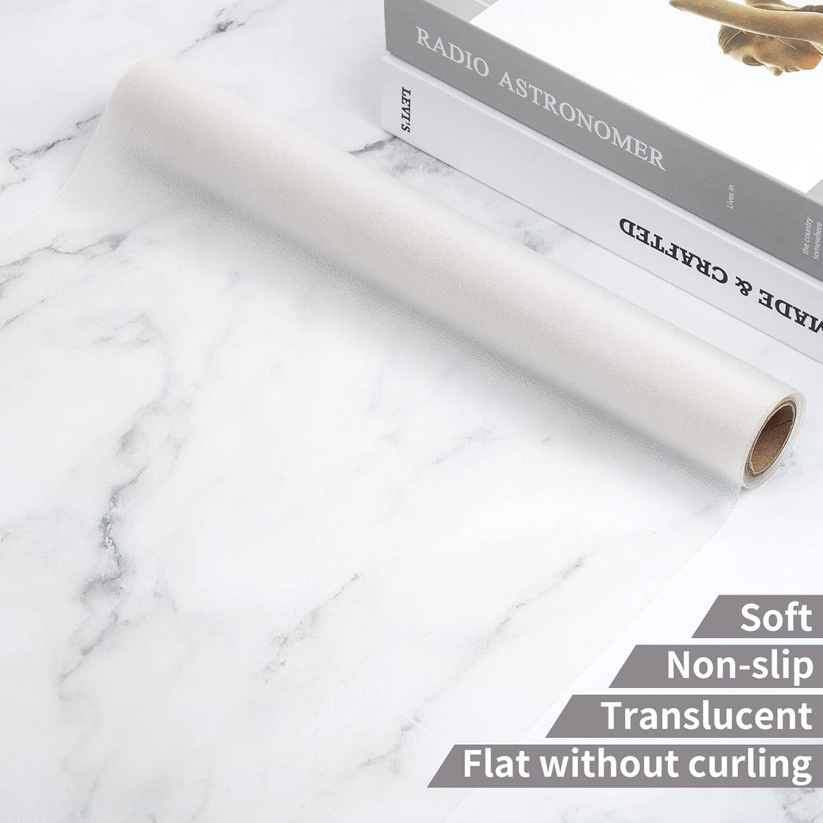 Shelf Liner Silicone Shelf Liners for Kitchen Cabinets Non-Adhesive Non-Slip Waterproof Cabinet