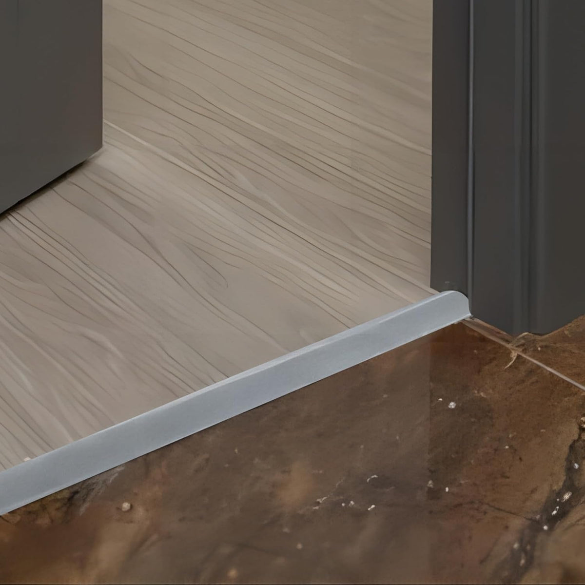 Gaahing Aluminum Floor Transition Threshold Strip, Bridge The Height Gap Between 0.2 to 0.5 inches