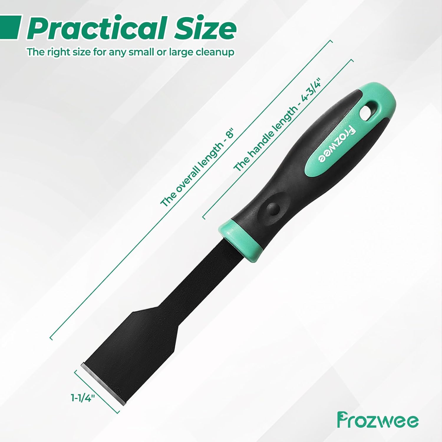 1-1/4-inch Carbide Scraper,Super Gasket Scraper with Durable Tungsten Tip for Remove Gaskets