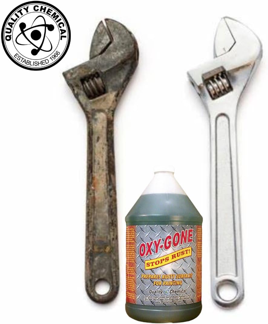 Quality Chemical Oxy-Gone Rust Remover and Metal Treatment - Rust Reformer, Rust Remover, Metal